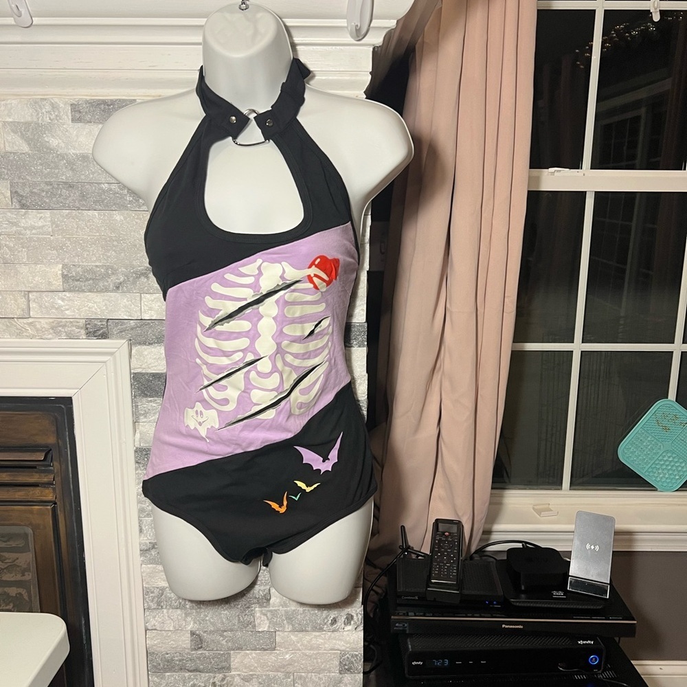 Landofgenie Women's Glow Bodysuit | Halloween XS | NWOT - Picture 6 of 9